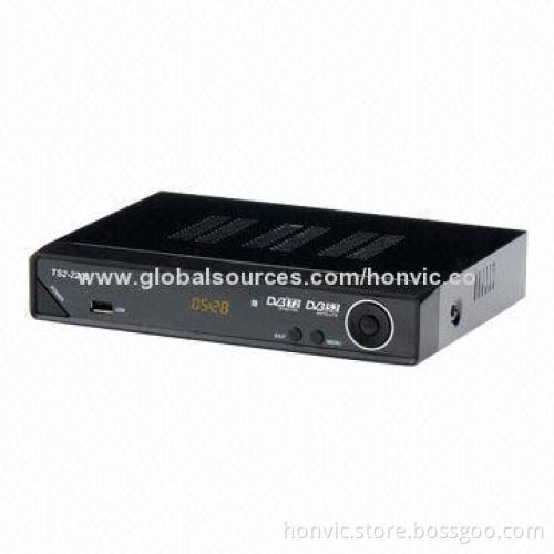 DVB-S2 Receiver with USB and CA for Egypt, 25W Power Consumption, Fast Channel Selection